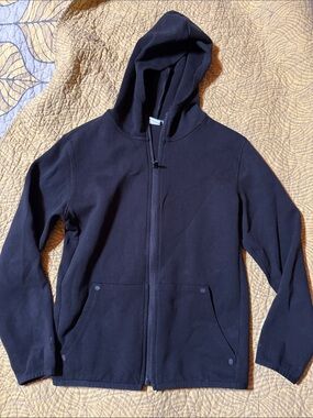 Boy’s GAP Black Full-Zip Hooded Sweatshirt